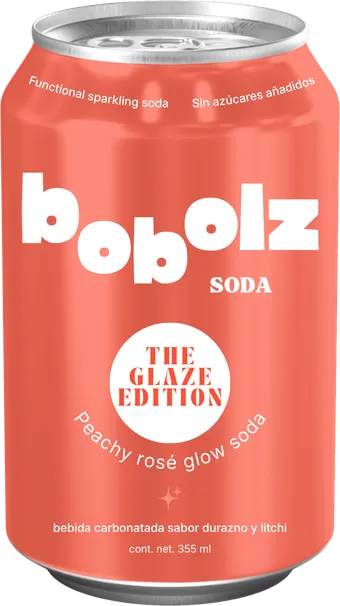 Lata bobolz Glaze — peachy rosé